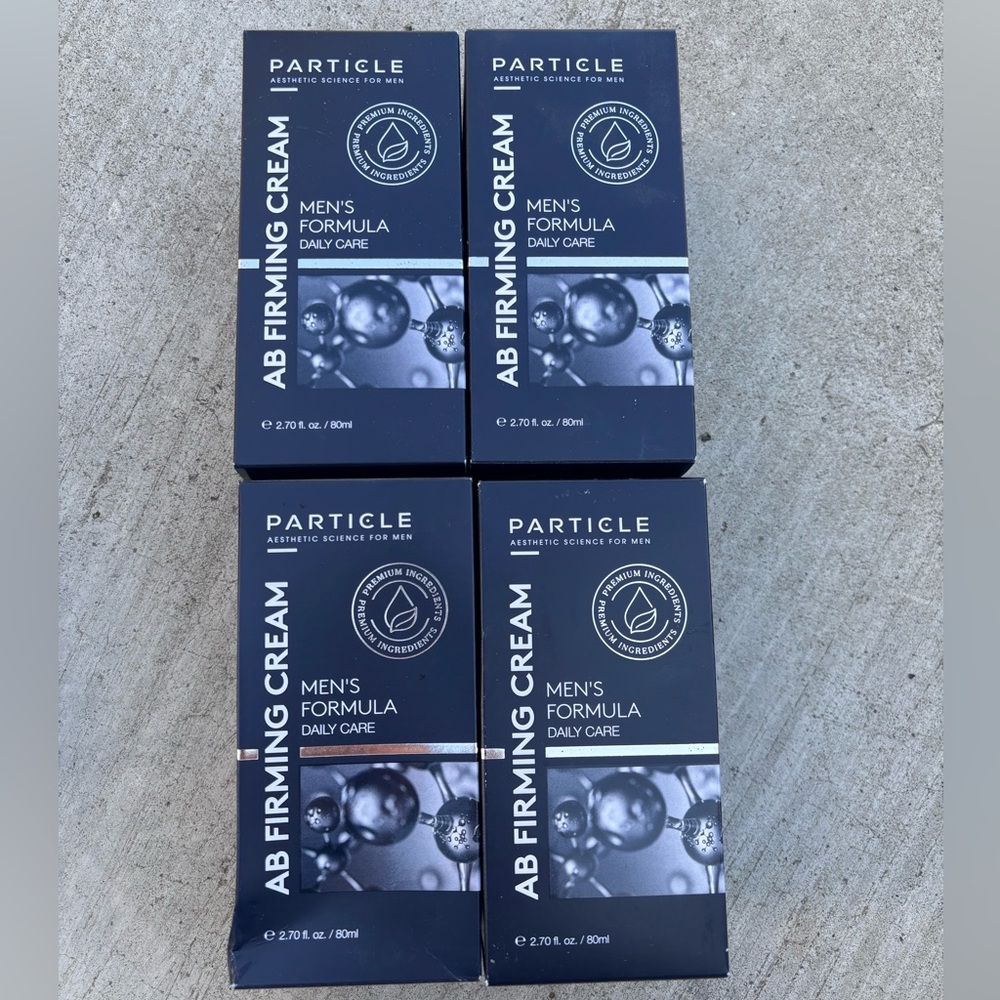 Particle AB Firming Cream Men's Formula and Face Cream